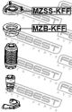 Опора стойки амортизатора MAZDA CX-5, MAZDA CX-9, FEBEST (MZSSKFF)