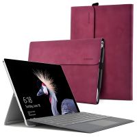 Чехол папка для Microsoft Surface Pro 7 6 5 4 Вишня
