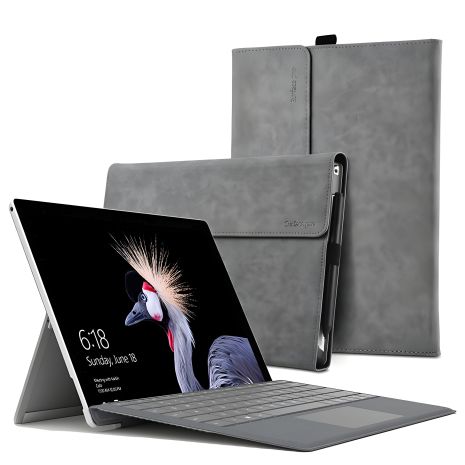 Чохол-папка для Microsoft Surface Go 4 3 2 1 Сірий