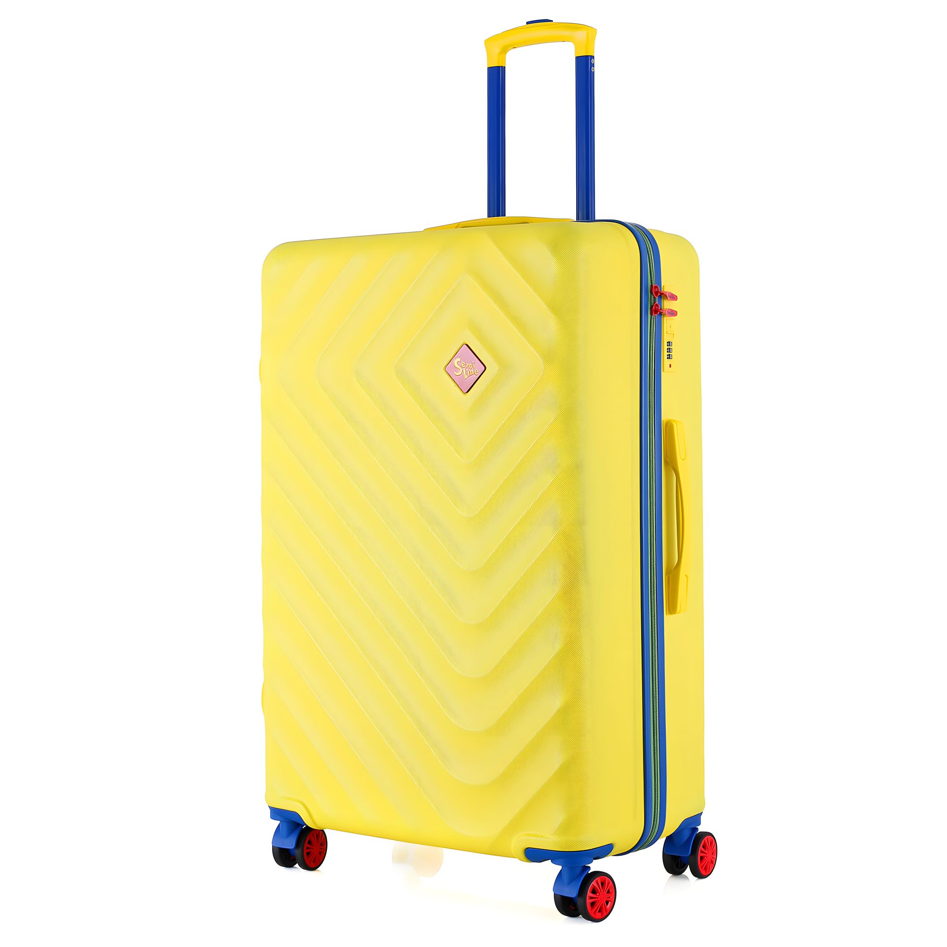 Велика валіза Semi Line 28" (L) жовта (T5801-3) Велика валіза Semi Line 28" (L) жовта (T5801-3)