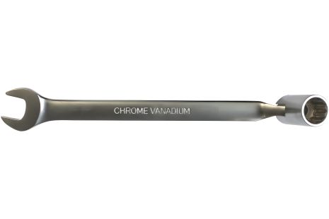 Шарнирный ключ рожково-торцевой 19мм на пластиковом держателе FORSAGE F-75219(R)