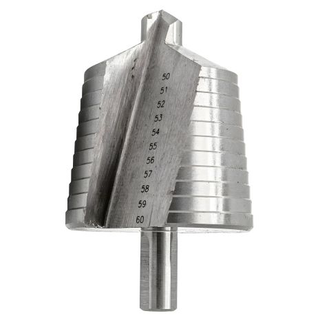 Сверло ступенчатое HSS4241(50-60мм) ROCKFORCE RF-44742D