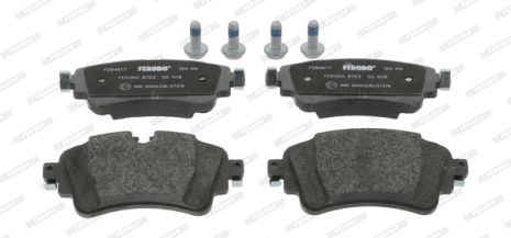 Комплект гальмівних колодок VW TOUAREG, Audi Q5, Audi A4, FERODO (FDB4617) Комплект гальмівних колодок VW TOUAREG, Audi Q5, Audi A4, FERODO (FDB4617)