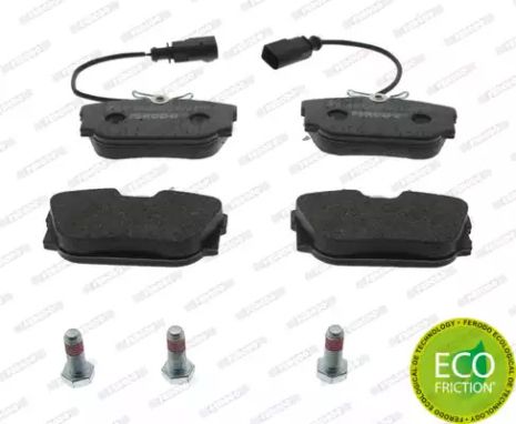 Комплект гальмівних колодок SEAT ALHAMBRA, FORD GALAXY, VW TRANSPORTER, FERODO (FDB1482)