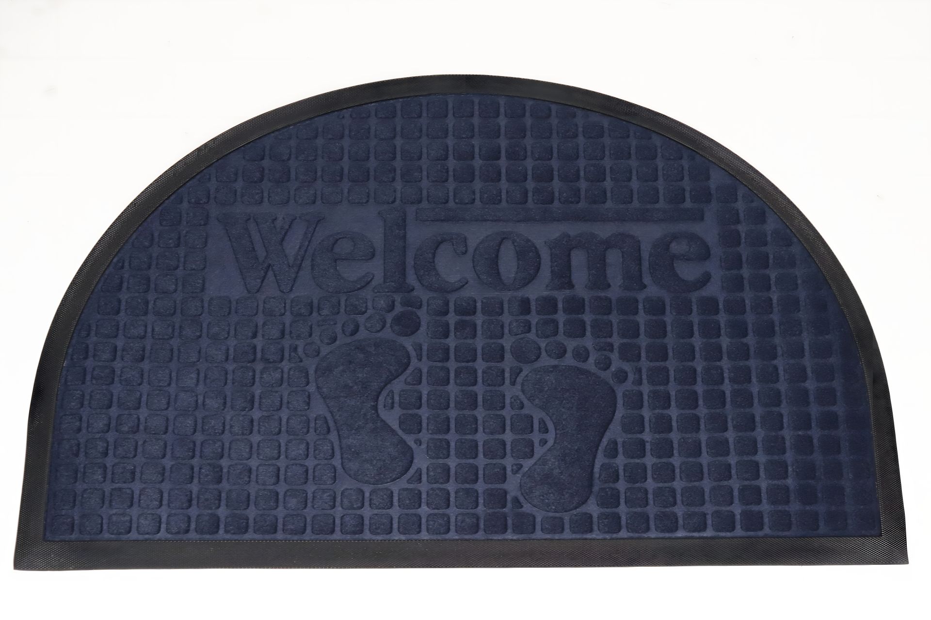 Вхідний напівкруглий килимок з бортом 50x80 см 2182/6 Вхідний напівкруглий килимок з бортом 50x80 см 2182/6