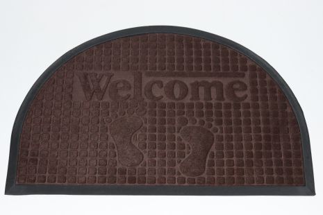 Вход в коврик 50x80 см полукруглый с платой 2182/12