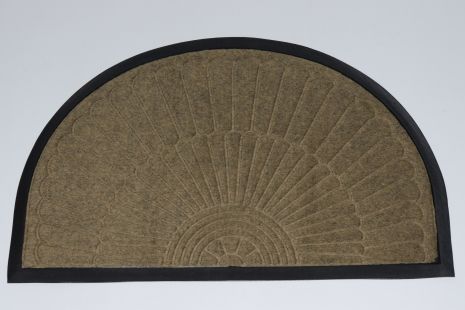 Вход в коврик 50x80 см полукруглый с платой 2182/13