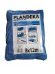Захисний тент (Пландека) Тарпаулін 8x12м (60г/м2) (Wimar) Польща з люверсами