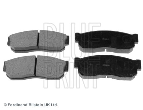 Комплект гальмівних колодок SUBARU LIBERO, NISSAN SUNNY, NISSAN CHERRY, BLUE PRINT (ADN14204)