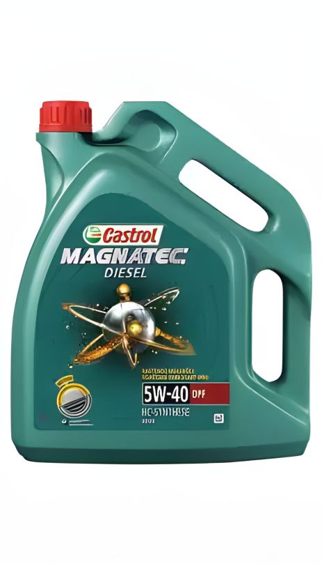 Дизельное моторное масло. Castrol Magnatec 5w-40 DPF (Канистра 5л), CASTROL (1502BA)