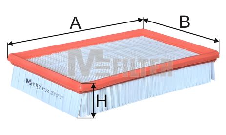 Повітряний фільтр VOLVO C30, MAZDA 3, FORD FOCUS, M-FILTER (K754)