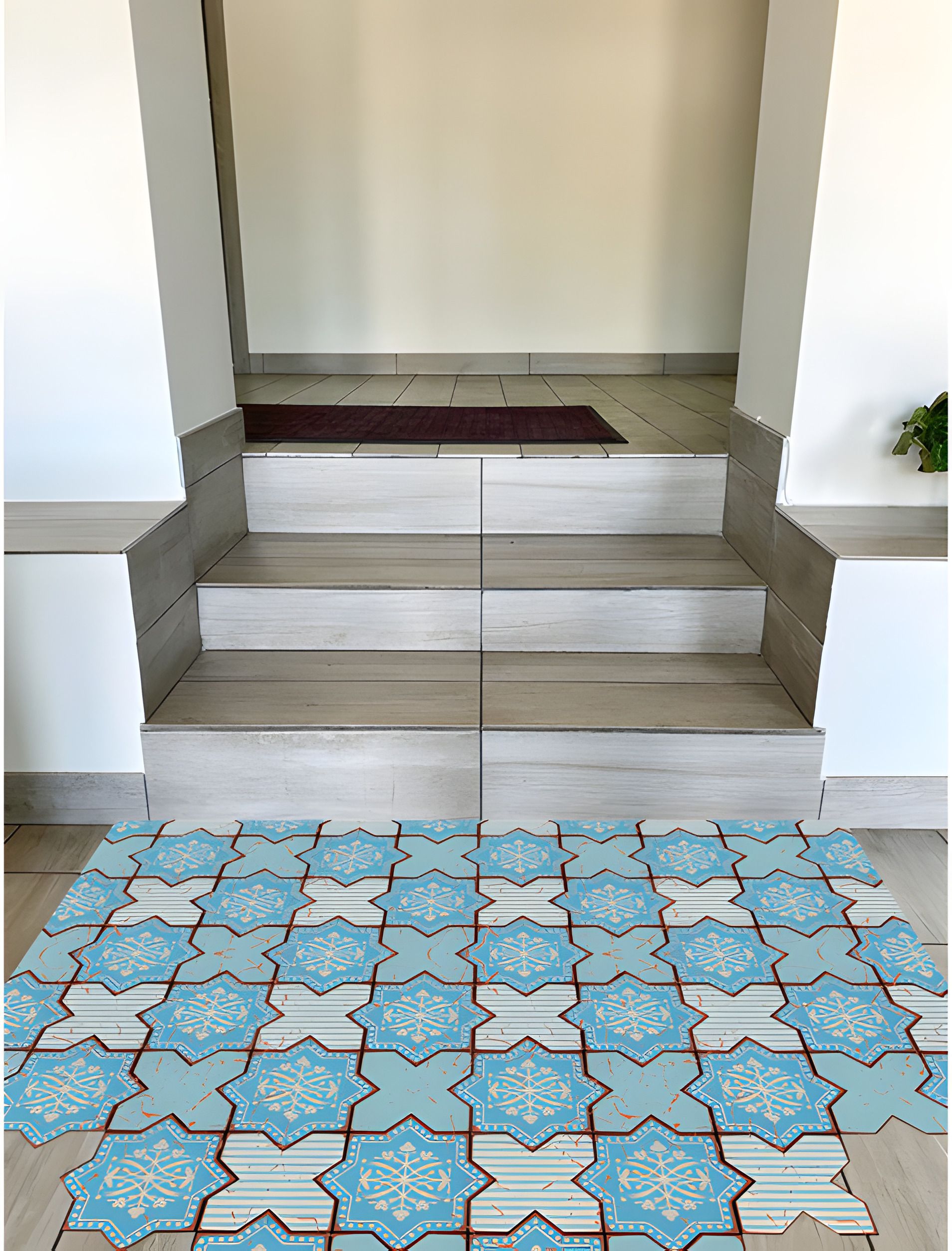 Скандинавский коврик в сотах 78x120 см KS-18 Скандинавский коврик в сотах 78x120 см KS-18