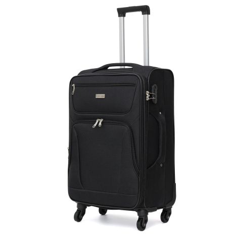 Чемодан Semi Line 24" (M) Black (T5771-2)