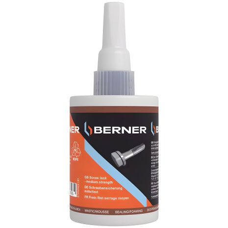 Різьбовий фіксатор середньої фіксації Berner, 60 г