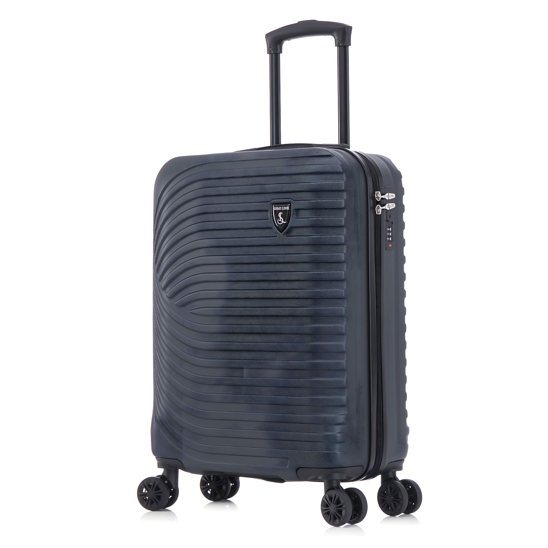Валіза для подорожей Semi Line 20" (S), Navy-Green (T5865-1) Валіза для подорожей Semi Line 20" (S), Navy-Green (T5865-1)