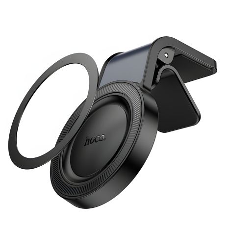 Автотримач Hoco H59 Magnetic Ring Чорно-Сірий