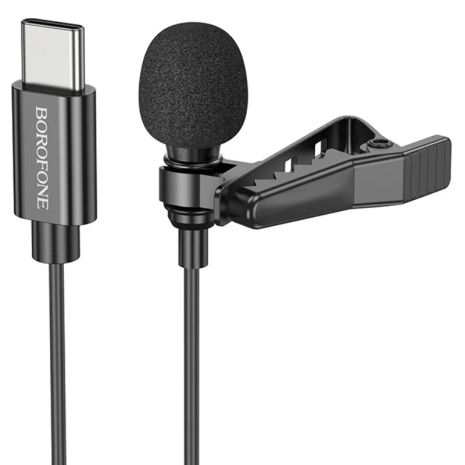Микрофон Borofone BFK11 Type-C black