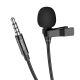 Микрофон Петличный Hoco L14 Jack 3,5 Черный Микрофон Петличный Hoco L14 Jack 3,5 Черный