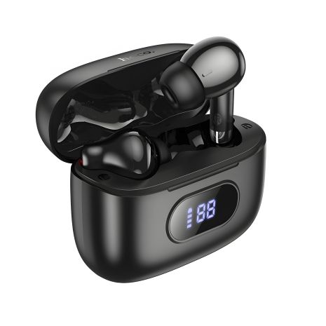 Беспроводные TWS наушники Hoco EQ2 Plus |BT5.4, 40/320mAh, 7h| вакуумные black Беспроводные TWS наушники Hoco EQ2 Plus |BT5.4, 40/320mAh, 7h| вакуумные black