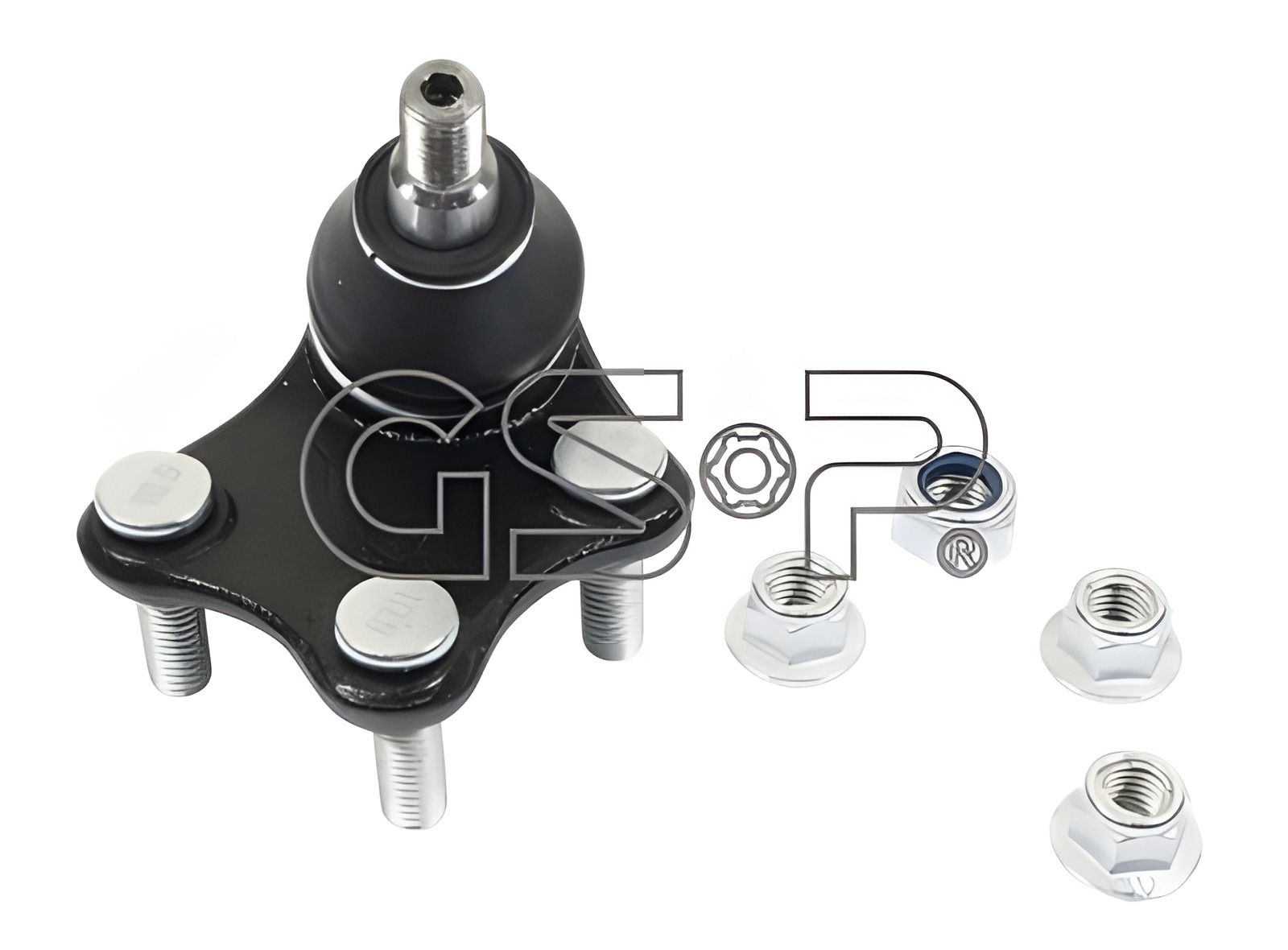 Опора шаровая для AUDI A1, SKODA E-CITIGO, SEAT TOLEDO, GSP (S080015) Опора шаровая для AUDI A1, SKODA E-CITIGO, SEAT TOLEDO, GSP (S080015)