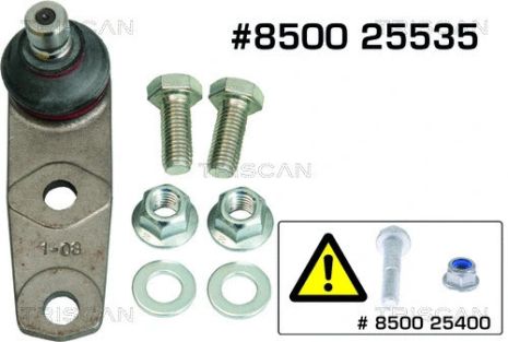 Кульова опора NISSAN KUBISTAR, RENAULT Megane, RENAULT SCÉNIC, TRISCAN (850025535)