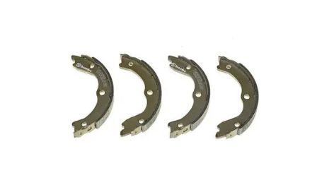 Комплект колодок стояночного тормоза NISSAN INTERSTAR, NISSAN X-TRAIL, BREMBO (S56543)