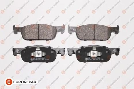 Комплект гальмівних колодок DACIA LOGAN, RENAULT LOGAN, RENAULT SANDERO/STEPWAY, EUROREPAR (1639377680)