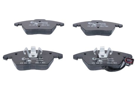 Комплект гальмівних колодок SKODA FABIA, SEAT IBIZA, AUDI A1, ATE (13047071842)