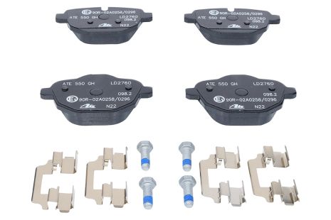 Комплект гальмівних колодок BMW X3, BMW 5, BMW X4, ATE (13047027602)