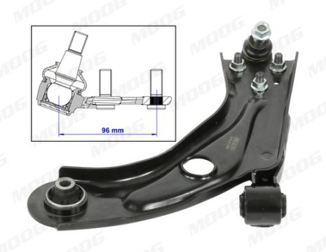 Рычаг подвески PEUGEOT 308, MOOG (PEWP14685)