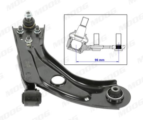 Рычаг подвески PEUGEOT 308, MOOG (PEWP14686)