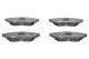 Комплект тормозных колодок TOYOTA PRIUS, LEXUS RX, TOYOTA AQUA, ATE (13046056352)