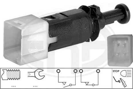 Выключатель датчик стоп сигнала RENAULT, NISSAN, MITSUBISHI, ERA (330510)