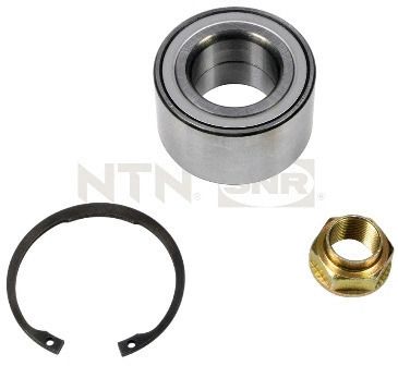 Комплект підшипника маточини колеса HONDA INTEGRA, ROVER 200, HONDA CIVIC, NTN-SNR (R17413)