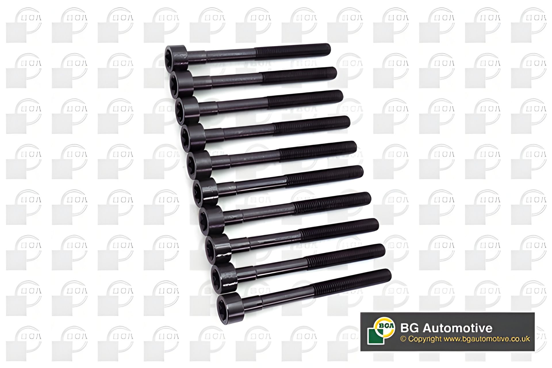 Комплект болтов ГБЦ для MAZDA 121 и FORD ESCORT, BGA (BK6383) Комплект болтов ГБЦ для MAZDA 121 и FORD ESCORT, BGA (BK6383)