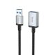 Мультимедійний кабель Hoco US10 подовжувач USB to USB (F) USB3.0 5Gbit/s 0.5m black Мультимедійний кабель Hoco US10 подовжувач USB to USB (F) USB3.0 5Gbit/s 0.5m black