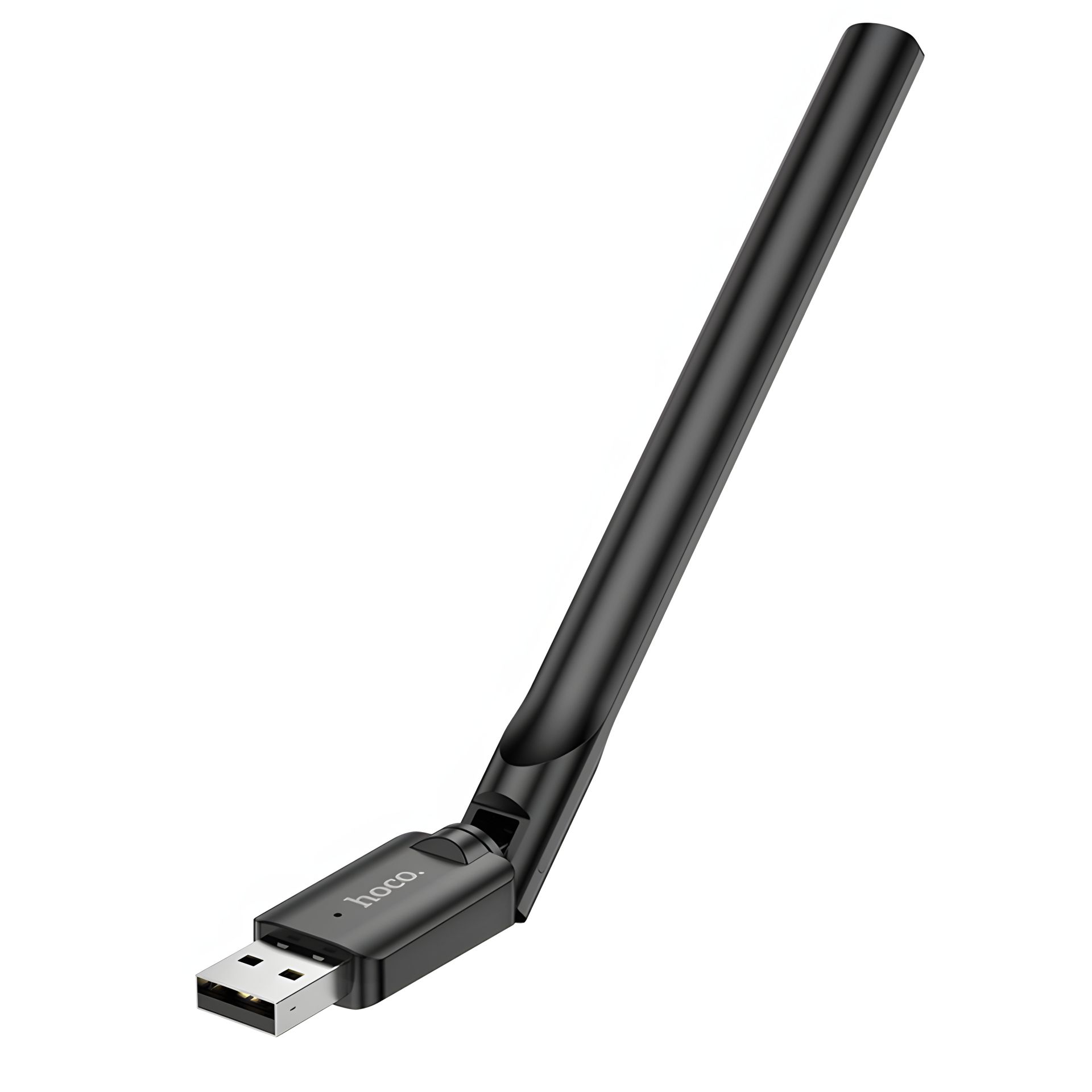 Wi-Fi адаптер Hoco HI32 USB 150Mbps 3dBi black Wi-Fi адаптер Hoco HI32 USB 150Mbps 3dBi black