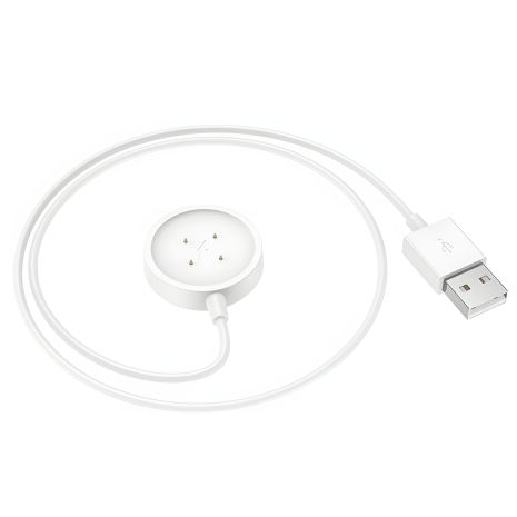 USB кабель для смарт часов Hoco Y24 white USB кабель для смарт часов Hoco Y24 white