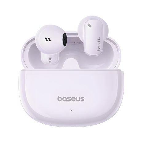 Навушники Baseus Bowie E11 True Wireless Earphones, ENC, BT5.3, 40mAh, 400mAh, 7h, Purple A00053500533-Z1 Навушники Baseus Bowie E11 True Wireless Earphones, ENC, BT5.3, 40mAh, 400mAh, 7h, Purple A00053500533-Z1