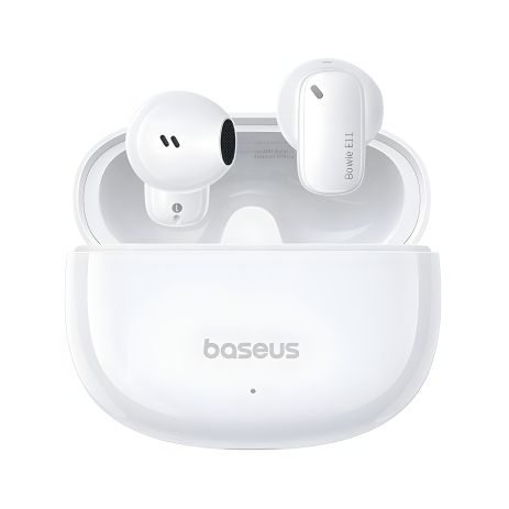 Наушники Baseus Bowie E11 True Wireless Earphones White A00053500213-Z1 Наушники Baseus Bowie E11 True Wireless Earphones White A00053500213-Z1