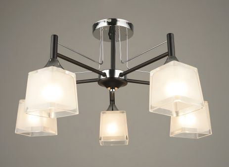 Люстра декоративная Sirius A3522/5 с 5 плафонами