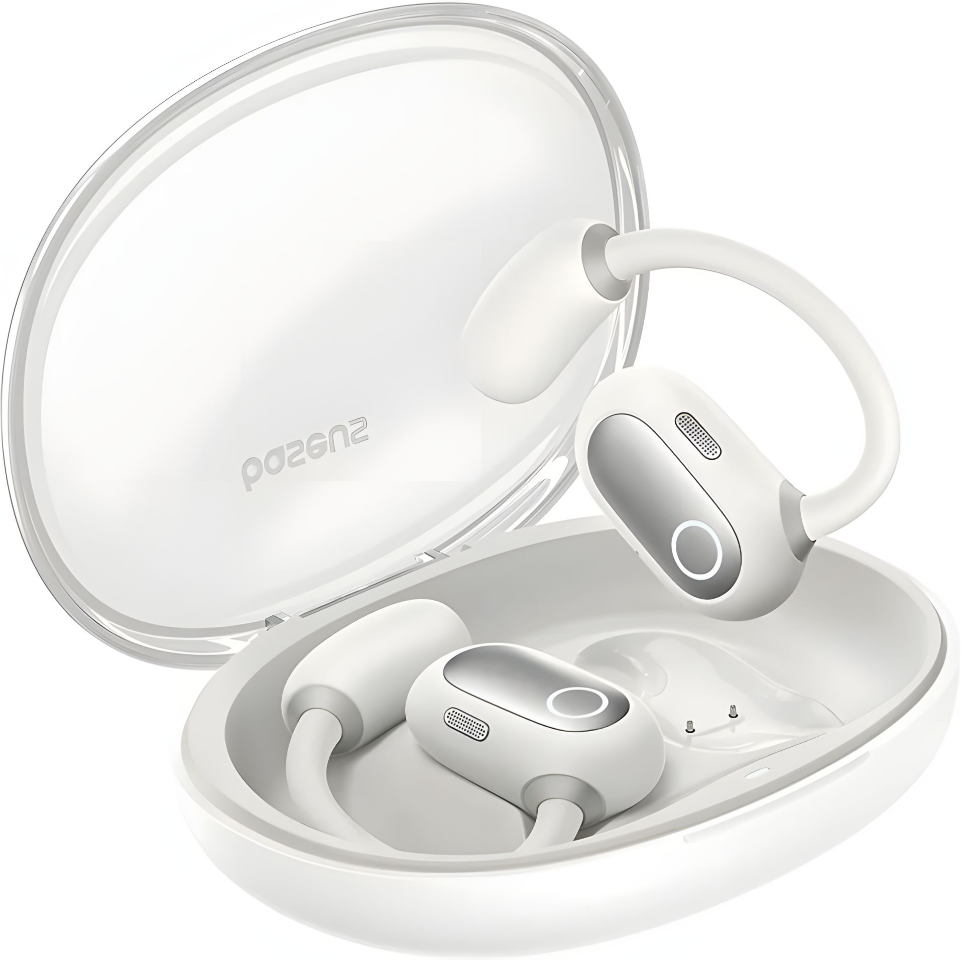 Навушники Baseus Eli Sport 1 Open-Ear TWS Earbuds Stellar, IPX4, BT5.3, 65mAh, 600mAh, 7.5h, White A00064400221-00 Навушники Baseus Eli Sport 1 Open-Ear TWS Earbuds Stellar, IPX4, BT5.3, 65mAh, 600mAh, 7.5h, White A00064400221-00