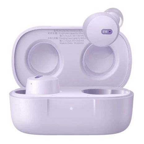 Наушники Baseus Bowie E18 True Wireless Earphones Purple A00023800533-00
