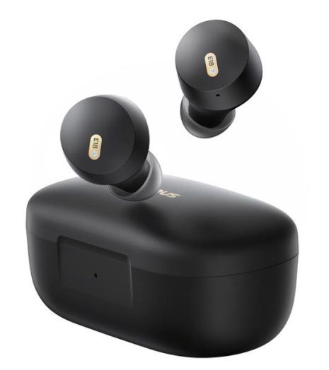 Бездротові навушники Baseus Bowie E18 True Wireless Earphones, IPX4, ENC, BT5.3, 40 mAh, 300 mAh, 7.5h, Black A00023800123-00