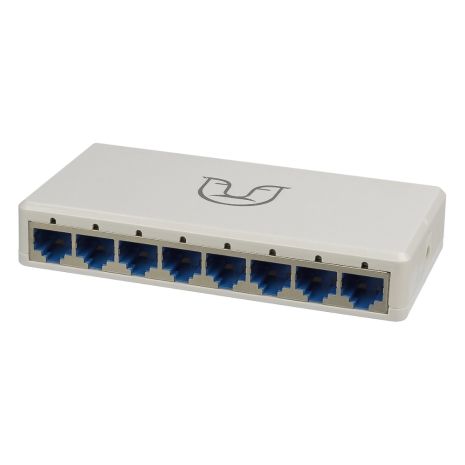 Комутатор Alfa S108 switch 10/100Mbps 8 портів white
