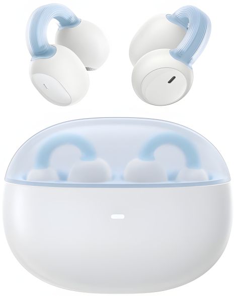 Навушники Baseus AirGo 1 Ring Open-Ear TWS Earbuds, IPX7, BT5.3, 40mAh, 400mAh, 6h, White A00069201223-00 Навушники Baseus AirGo 1 Ring Open-Ear TWS Earbuds, IPX7, BT5.3, 40mAh, 400mAh, 6h, White A00069201223-00