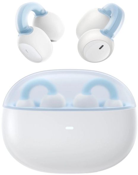 Навушники Baseus AirGo 1 Ring Open-Ear TWS Earbuds, IPX7, BT5.3, 40mAh, 400mAh, 6h, White A00069201223-00 Навушники Baseus AirGo 1 Ring Open-Ear TWS Earbuds, IPX7, BT5.3, 40mAh, 400mAh, 6h, White A00069201223-00