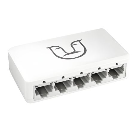 Комутатор модель Alfa S105 switch 10/100Mbps на 5 портів white