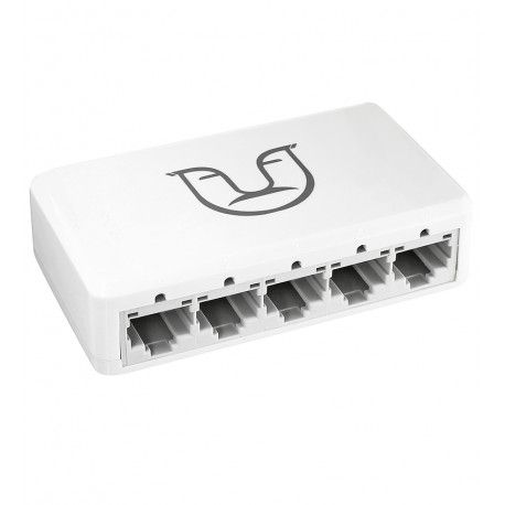 Комутатор Alfa S105 switch 10/100Mbps 5 портів white