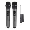 Комплект из 2х беспроводных профессиональных микрофонов с приёмником Nectronix WM-2 UHF, до 20 метров Комплект из 2х беспроводных профессиональных микрофонов с приёмником Nectronix WM-2 UHF, до 20 метров